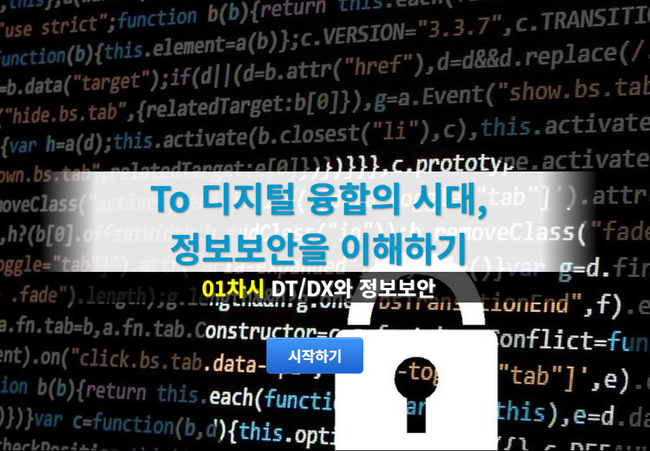 TOGETHER!! 디지털 융합의 시대, 정보보안 이해하기